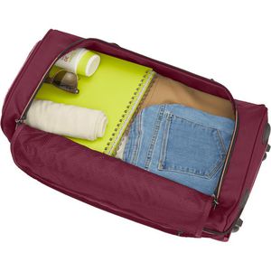Travelite Reisetasche Basics, mit Polyester, 55cm 64 – Liter, Rollen, AG Böttcher bordeaux