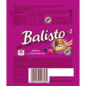Produktbild für Schokoriegel Balisto Joghurt Beeren Mix