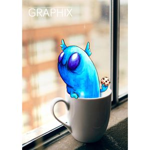 Produktbild für Aquarellstifte Marabu Aqua Pen Graphix, Octopy