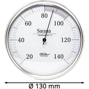Produktbild für Saunathermometer Fischer-Feingerätebau 197.01, Ø 130 mm