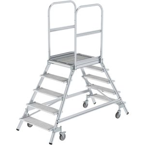 Produktbild für Podestleiter MUNK 51205, beidseitig begehbar