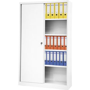 Schiebetürenschrank Bisley Eco SD12194S696, abschließbar