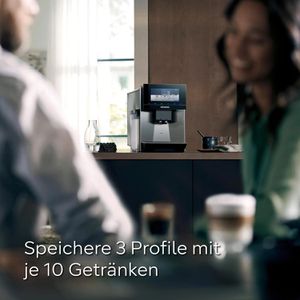 Produktbild für Kaffeevollautomat Siemens EQ.900 TQ903D03, silber