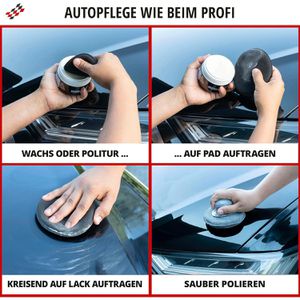 Produktbild für Handpolierschwamm Walser 16166, Applikatorkissen mit Griff