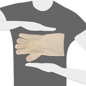 Produktbild für Ofenhandschuh Franz-Mensch Bako Finger, beige