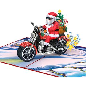 Produktbild für Weihnachtskarte papercrush 3D Weihnachtsmann