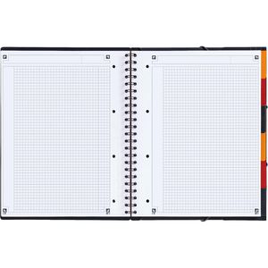 Produktbild für Collegeblock Oxford 100102777 Organiserbook, A4