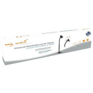 Produktbild für Tablet-Halterung myWall HT39L, schwarz, für Boden