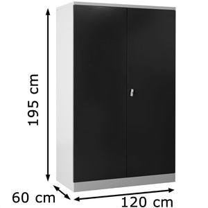Produktbild für Aktenschrank G-Office FLC/N.192x60, aus Metall