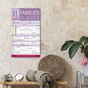 Produktbild für Familienplaner Korsch 239726, XL, Jahr 2026