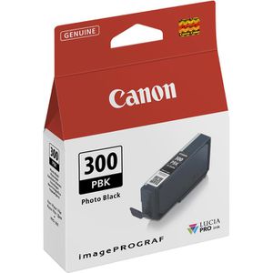 Produktbild für Tinte Canon PFI-300PBK Foto schwarz