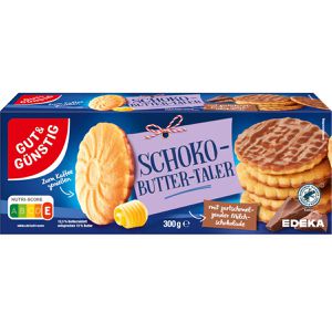 Produktbild für Kekse Gut&amp;Günstig Schoko-Butter-Taler