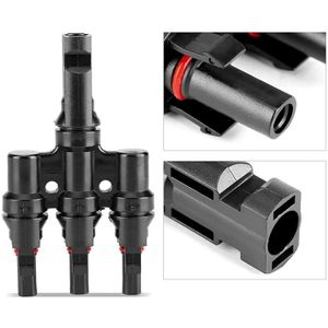 Produktbild für Solarstecker EnjoySolar 5200003, MC4 3-fach-Verteiler