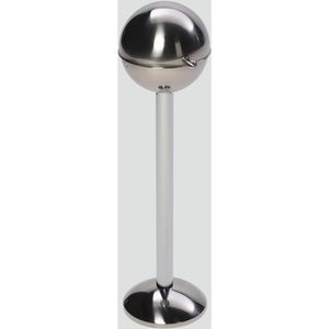 Produktbild für Aschenbecher VAR WH240, 43401, silber, für Outdoor, mit Deckel