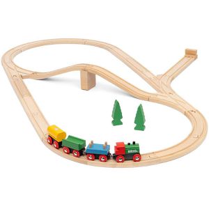 Produktbild für Spielzeugeisenbahn BRIO 36036 Holzeisenbahn Jubiläumszug-Set