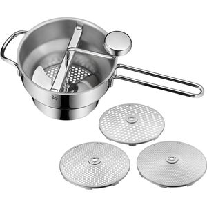 Produktbild für Passiermühle WMF Gourmet, manuell, silber, Ø 19 cm