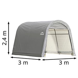 Produktbild für Geräteschuppen ShelterLogic Foliengerätehaus, SL70458, 9 m²