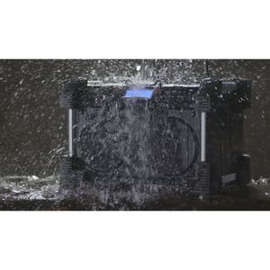 Produktbild für Baustellenradio PerfectPro ROCKHART, Akku