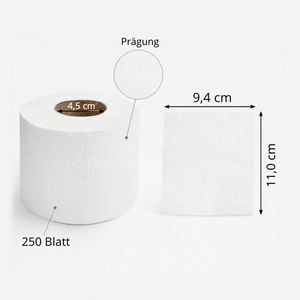 Produktbild für Toilettenpapier Böttcher-AG weiß
