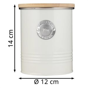 Produktbild für Teedose Typhoon Living Collection Tea, aus Metall