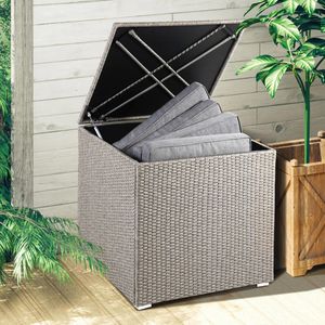 Produktbild für Gartenbox CASARIA 108955, aus Polyrattan