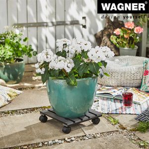 Produktbild für Pflanzenroller Wagner-System WPC GH 0500, bis 60kg, 29 x 29 cm