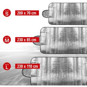 Produktbild für Frontscheibenabdeckung Walser 16542, mit Einklemmlaschen