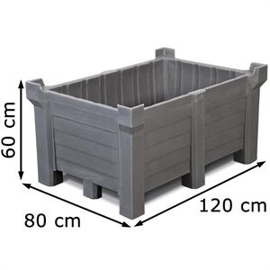 Produktbild für Großbehälter asecos Stapelbox, 22548, 300 Liter