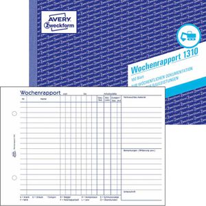 Wochenbericht Zweckform 1310, A5 quer