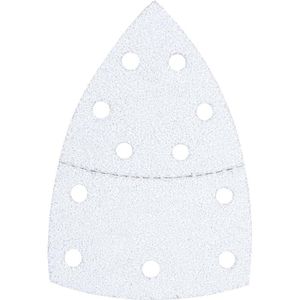 kwb Schleifpapier Quick-Stick 496818, Körnung 180, 100 x 62/93mm, 5 Blätter, für Holz und Lack