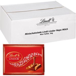 Produktbild für Minischokolade Lindt Lindor Naps Milch
