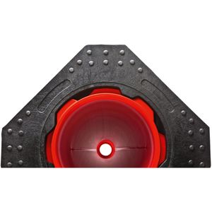 Produktbild für Leitkegel Moravia ReflexKegel EU, rot/weiß, 50cm