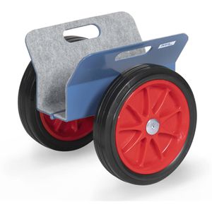Plattenwagen Fetra 4157, Gummireifen