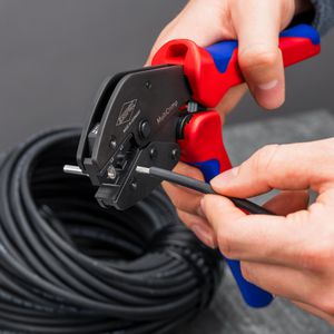 Produktbild für Crimpzange Knipex 97 33 01 MultiCrimp