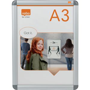 Produktbild für Klapprahmen Nobo 1902213, 32 mm Profil, DIN A3