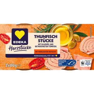 Fischkonserve Edeka Herzstücke Thunfischstücke