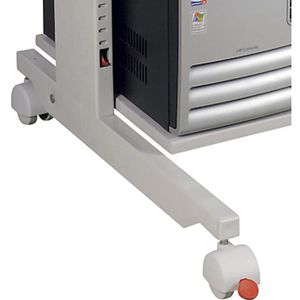 Produktbild für Computertisch Twinco Twin Click, mit Rollen
