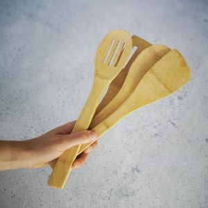 Produktbild für Küchenhelfer-Set Zeller Bamboo 25274, mit Behälter