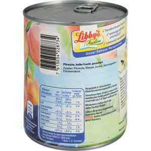 Produktbild für Obstkonserve Libby's Pfirsiche