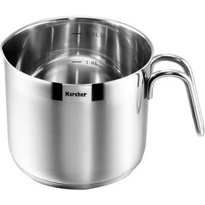Produktbild für Topfset Karcher Jette 113577, Edelstahl
