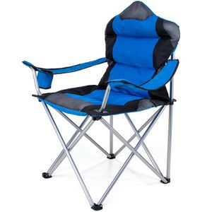 Campingstuhl Tresko CPS-002, blau, bis 150 kg