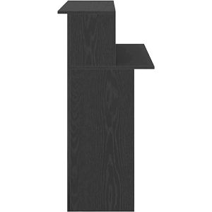 Produktbild für Empfangstheke vidaXL 859025, schwarz