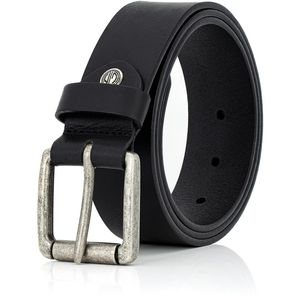 Gürtel Lindenmann Ledergürtel 1009021, schwarz