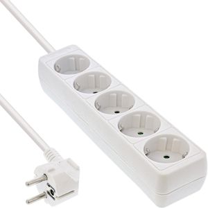 Produktbild für Steckdosenleiste InLine 16451F, mit 1,5m Kabel
