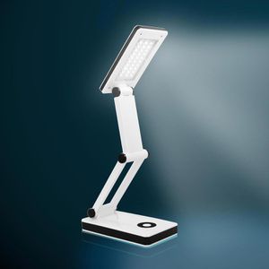 Produktbild für Schreibtischlampe Eaxus weiß, LED, dimmbar