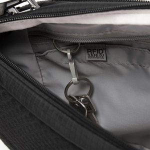 Produktbild für Umhängetasche Pacsafe Vibe 325, aus recyceltem PET, schwarz