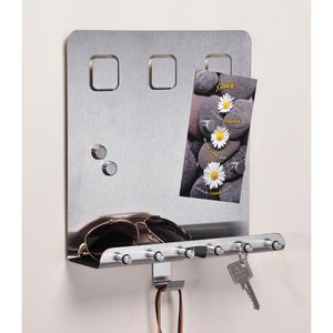 Rayher Schlüsselkasten 62426000, mit 6 Haken, mit Magnetverschluss, aus  Holz – Böttcher AG