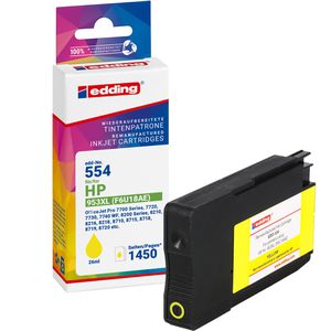 Produktbild für Tinte Edding EDD-554 für HP 953XL, F6U18AE