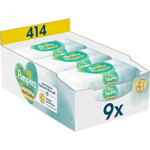 Feuchttücher Pampers Harmonie New Baby, 414 Tücher
