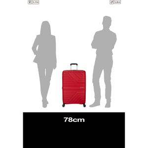 Produktbild für Koffer AmericanTourister Flytwist Spinner exp. rot